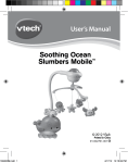 VTech 2-in-1 Musical Mobile User`s manual