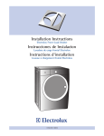 Electrolux 137098000 Operating instructions