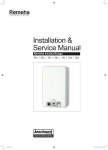 REMEHA Avanta Plus 24s Service manual