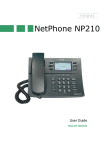 Voipac NetPhone NP210 User guide