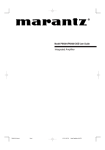 Marantz PM4001OSE User guide