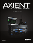 Shure Axient System information