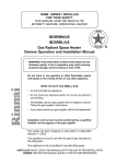 Rinnai IB35RBN Installation manual