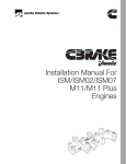 Plus M-11 Installation manual