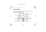 Motorola HELLOMOTO W375 Product specifications