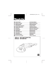 Makita 9077SL Instruction manual