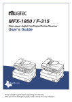Muratec F-315 User`s guide