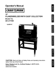 Craftsman 351.217450 Operator`s manual