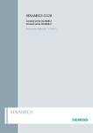 Siemens Model 240 Technical data