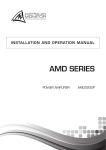 AUSTRALIAN MONITOR AMD2200P Specifications