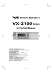 VX-2100 SERIES - Vertex Standard