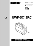 Miller Electric UWF-SC12RC Specifications