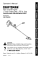 Craftsman 358.795020 Operator`s manual