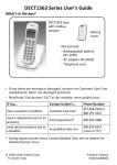 Uniden DECT1363BK User`s guide