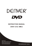 Denver DVH-1212 MK3 Instruction manual