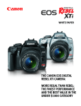 Canon Digital Rebel - EOS 6.3MP Digital Rebel Camera Specifications