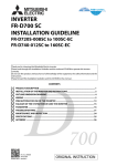 Mitsubishi Electric FR-D700 Specifications