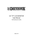 Defender Security 82-12460 User manual