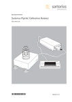 Sartorius GPC65-CW Operating instructions