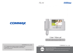 Commax CDT-180 User manual