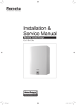 REMEHA 12v Service manual