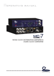 Mutec MC-4 Technical data