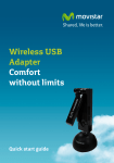 movistar Wireless USB Adapter User`s manual