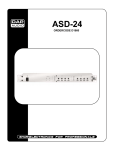 DAPAudio ASD-24 Product guide