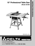 Delta 36-650 Instruction manual