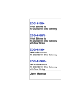 Advantech EDG-4508+ User manual
