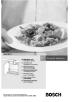 Bosch DHI965VGB Operating instructions