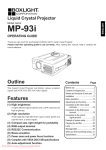 BOXLIGHT MP-45 Specifications