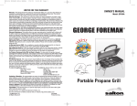 Salton GP160A Owner`s manual