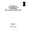 HP NetServer LH 3000 Installation guide