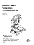 COMPANION 315.241940 Operator`s manual