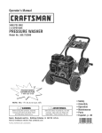 Craftsman 580.752090 Operator`s manual