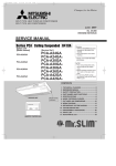 Mitsubishi PCA-A36GA1 Service manual