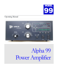 Alpha Power 99 Specifications