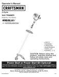 Craftsman INCREDI.PULL 316.79204.0 Operator`s manual