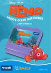 VTech Create-A-Story: Finding Nemo User`s manual