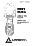 Amprobe ACDC-100 TRMS User`s manual
