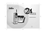 Uniden 24-148 Technical information
