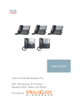 Cisco SPA50X User guide