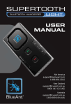 Blueant SUPERTOOTH 3 User manual