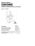 Craftsman 900.74828 Operator`s manual