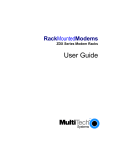 Multitech ZDX Series User guide