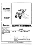 Craftsman 247.796893 Operating instructions