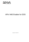 APA-1460 Enabler for DOS