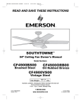 Emerson CF4900BS00 Owner`s manual