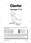 Clarke Vantage 14 Technical data